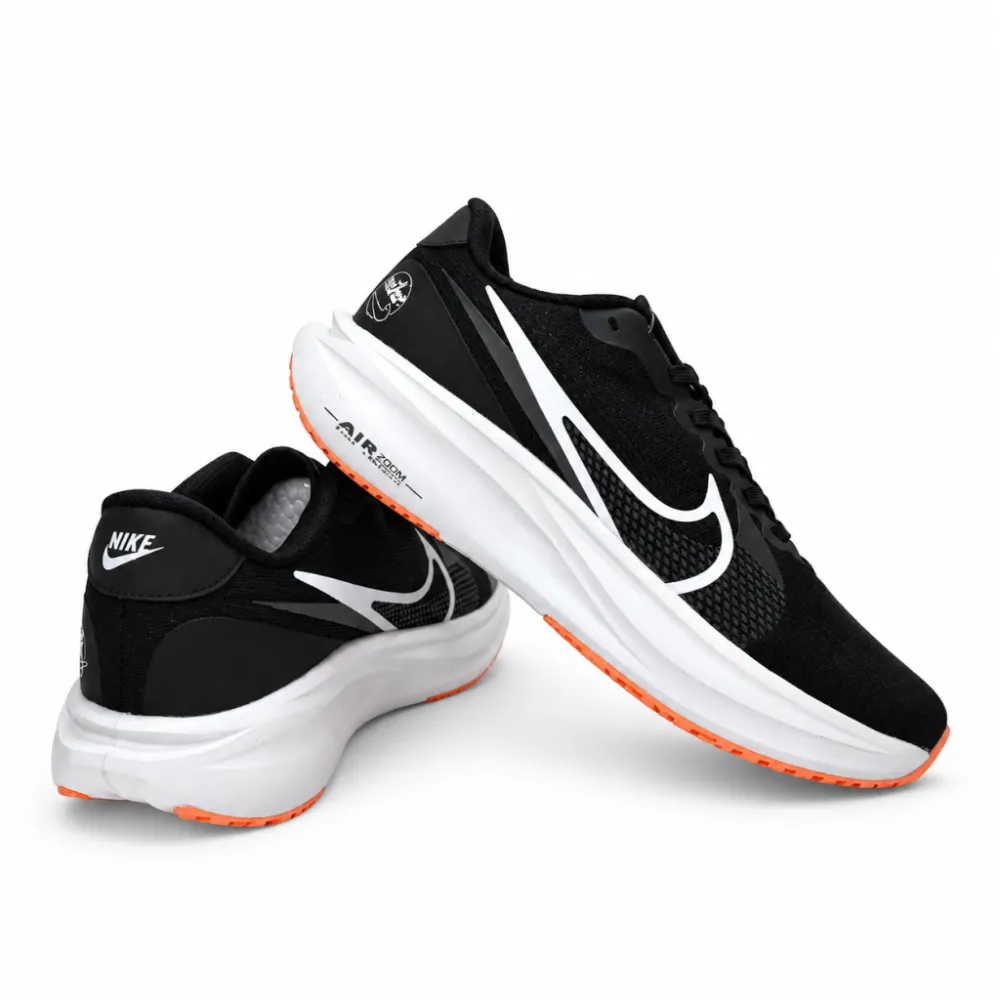 Air Zoom Full Length Sports Sneakers – Black